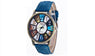 Retro Cowboy Jeans Imitated PU Leather Strap Wristwatch
