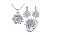 High Quality Zircon Wedding & Engagement Jewellery Set For Women - sparklingselections