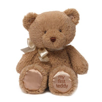 Teddy Bear Stuffed Animal Plush "My First Teddy" on Valentine Day - sparklingselections