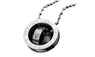 Dream Come True Written Titanium Silver Color Ball Beads Necklace