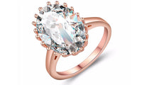 Big Oval Gold Color Cubic Zirconia Engagement Ring (7)