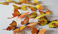 3D Multicolor PVC Butterfly Wall Stickers