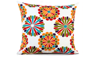 Decorative Home Decor Big Flower Cotton Cushion Cover - sparklingselections