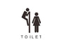 Toilet Sticker Vinyl Wall Decal Removable