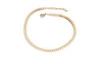 Leaves Chain Sequins Choker Necklace - sparklingselections