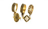 5pcs Bohemia Style Gold Color Plated Finger Ring