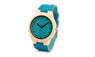 Vintage Bamboo Woodies Genuine Leather Luxury Wristwatch