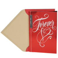 Valentine's Day Card (Forever Lettering) - sparklingselections
