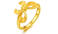 Butterfly Shape Gold Color Ring (Adjustable)