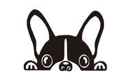 Funny French Bulldog Light Switch Vinyl Wall Decal