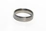 Titanium Band Brushed Stainless Steel Solid Ring