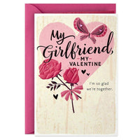 Valentines Day Card to Girlfriend (My Valentine) - sparklingselections