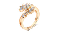 Unique Design Trendy Zircon Flower Crystal Ring (9)