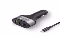 Quick 42W 3-Port USB Car Charger - sparklingselections