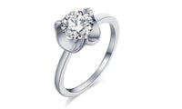 Petal Style Cubic Zirconia Ring For Women (7,8,9)