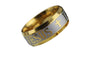 Fancy Big Size Jesus Cross Letter Band Ring