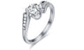 Elegant Silver Plated Cubic Zirconia Ring For Women (7)