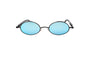 Retro Vintage Coating Mirrored Round Circle Sunglasses