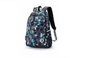 Nylon Waterproof Laptop Backpack Shoulder Bag - sparklingselections