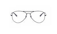 Titanium Eyeglasses Gold Shield Frame With Glasses - sparklingselections