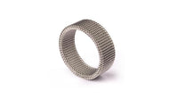 8mm Wide Stainless Steel Couple Rings - sparklingselections