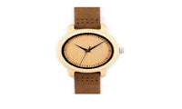 Womens Bamboo Wooden  Quartz Outdoor Sport Watches - sparklingselections