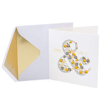 Signature Anniversary Card (Ampersand) - sparklingselections