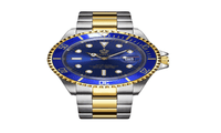 Men Rotatable Bezel Sapphire Glass Stainless steel Quartz Watches - sparklingselections