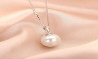 Simple Simulated Pearl Pendant for Necklace (Without Chain)