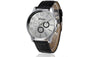 Retro Design Leather Band Analog Quartz Alloy Wrist Watch