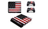 USA Flag PS4 Slim Sticker Skin Protective Skin