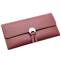 Women Multi-card Fashion PU Leather Money Holder Wallet - sparklingselections