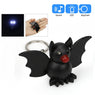 New Anime Cartoon Black Bat With LED Light & Sound Keyfob Toy Key Chain