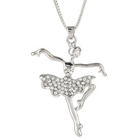 New Fairy Angel Girl  Dancer Dance Pendant Necklace Jewelry - sparklingselections