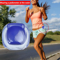 Portable Walking Calorie Calculation Count Health Fitness 3D LCD Pedometer - sparklingselections