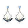 New Korean Style Luxury Rhinestone Drop Beautiful Earrings Party Jewelry