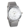 New Famous Luxury Quartz Silver Stainless Steel Watch For Men