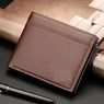 New Retro Striped Men Leather Business wallet