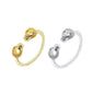 Halloween Men's Punk Double Skeleton Knuckle Ring Gifts