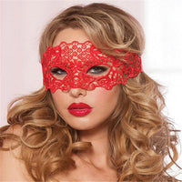 Women's Fashion Sexy Lace Eye Catwoman Mask for Halloween Costume - sparklingselections