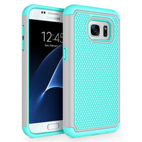 Samsung Galaxy S7 Edge Rubber Silicone Shockproof Case Cover - sparklingselections