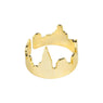 Unisex Cityscape Gold Adjustable New York Ring For Women Men