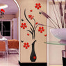 Home Decoration Flower Tree Crystal Acrylic 3D Wall Stickers For Party