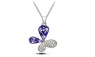 Austrian Crystal Popular Butterfly Pendant Necklace