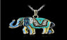 Vintage Retro Unique Elephant Pendant Exquisite Necklace