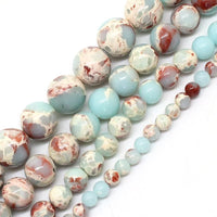 Blue Stone Beads For Jewelry Making