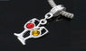 European Style Charm Slider Pendant Necklace