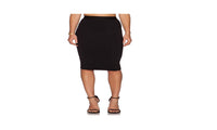 High Waist Straight Women Back Zipper Skirt - sparklingselections