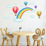 Creative Rainbow Ball Cloud Cartoon Wall Stickers Decoration