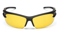 Black Yellow UV Protected Sports Sunglasses